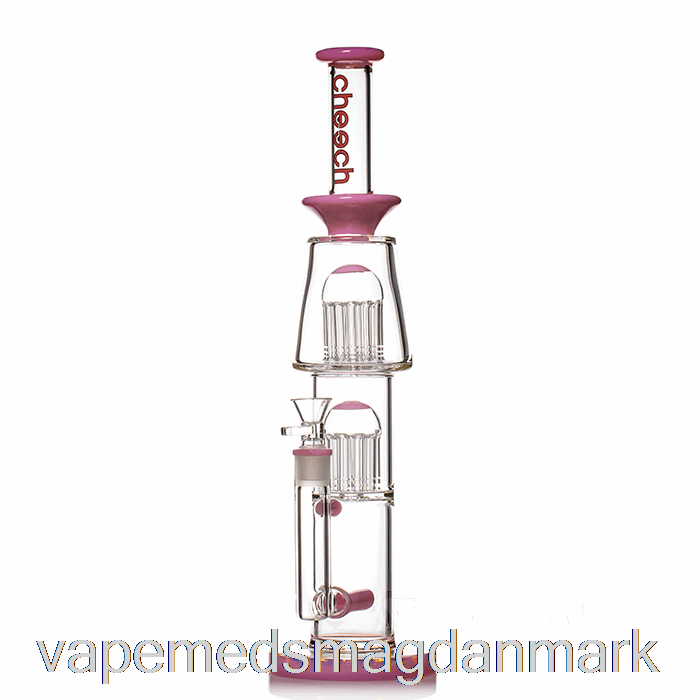 Engangs Vape Danmark Cheech Glas Dual Tree Inline Bong Pink